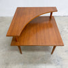 Mid Century Teak Parker Corner Table 1970s