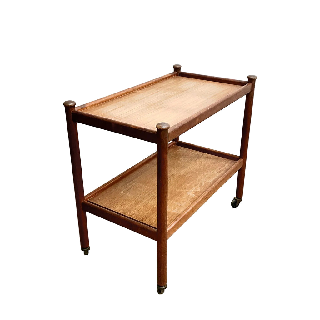 Mid Century Teak Parker Drinks Cocktail Trolley