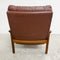 Mid Century Tessa T21 Brown Leather Armchair