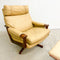 Mid Century Tessa T21 Swivel Armchair With Footstool