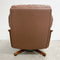 Mid Century Tessa T 21 Swivel Leather Armchair