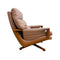 Mid Century Tessa T 21 Swivel Leather Armchair