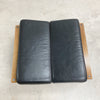 Mid Century Tessa T4 Black Leather Footstool