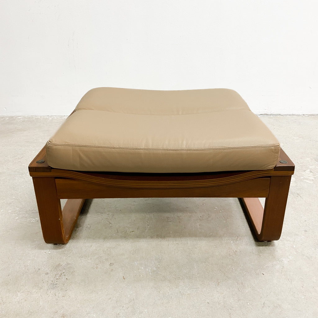 Mid Century Tessa T4 Leather Footstool
