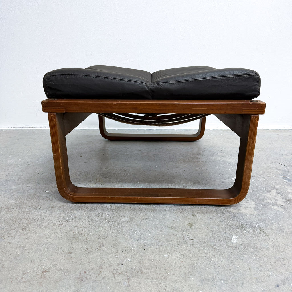 Mid Century Tessa T4 Leather Footstool