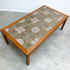 Mid Century Tile Top Coffee Table - Restored