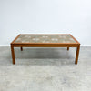 Mid Century Tile Top Coffee Table - Restored