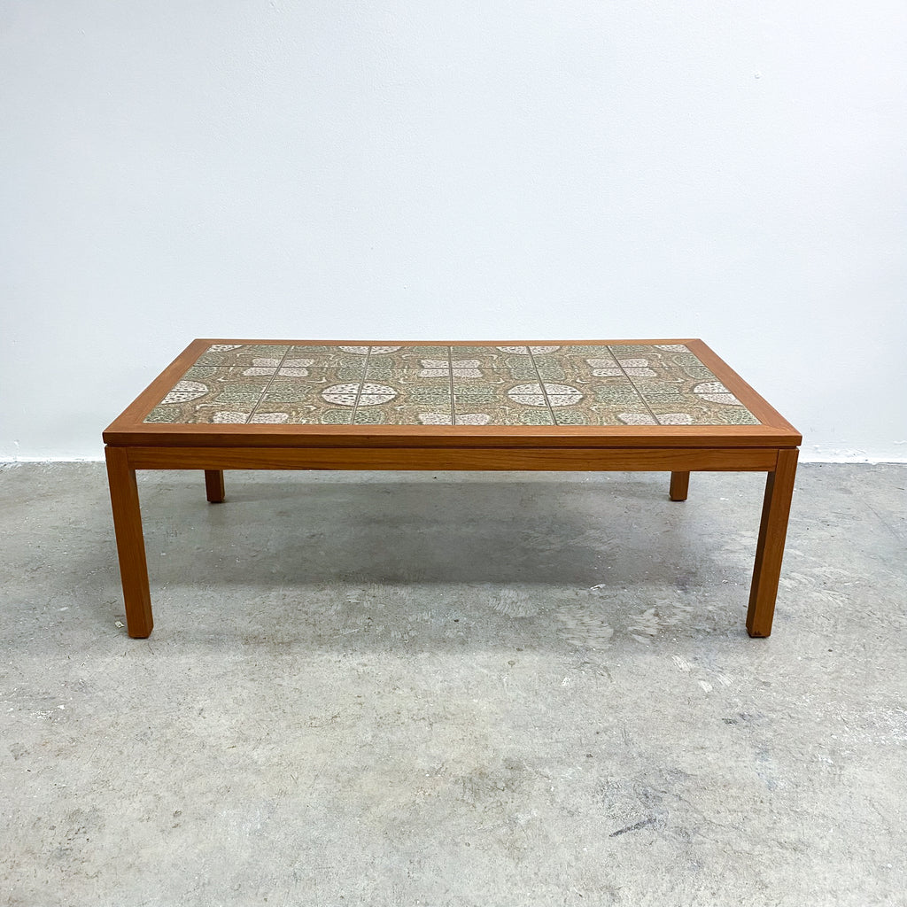 Mid Century Tile Top Coffee Table - Restored