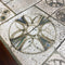 Mid Century Brazilian Rosewood Tiled Top Coffee Table 