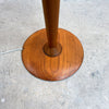 Mid Century Turned Timber Floor Lamp