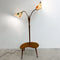 Mid Century Twin Beam Goose Neck With Kidney Shaped Table