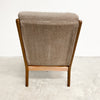 Mid Century Van Treight Armchair New Boucle Upholstery Frame Restored