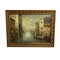 Mid Century Venice Oil On Canvas Original Painting
