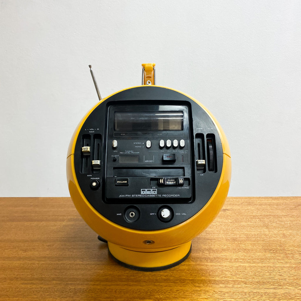 Mid Century Weltron Space Ball Stereo Cassette Record