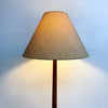 Mid Century Wooden Floor Lamp