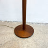 Mid Century Wooden Floor Lamp