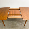 Mid Century 'D' End Extension Dining Table - Professionally Restored