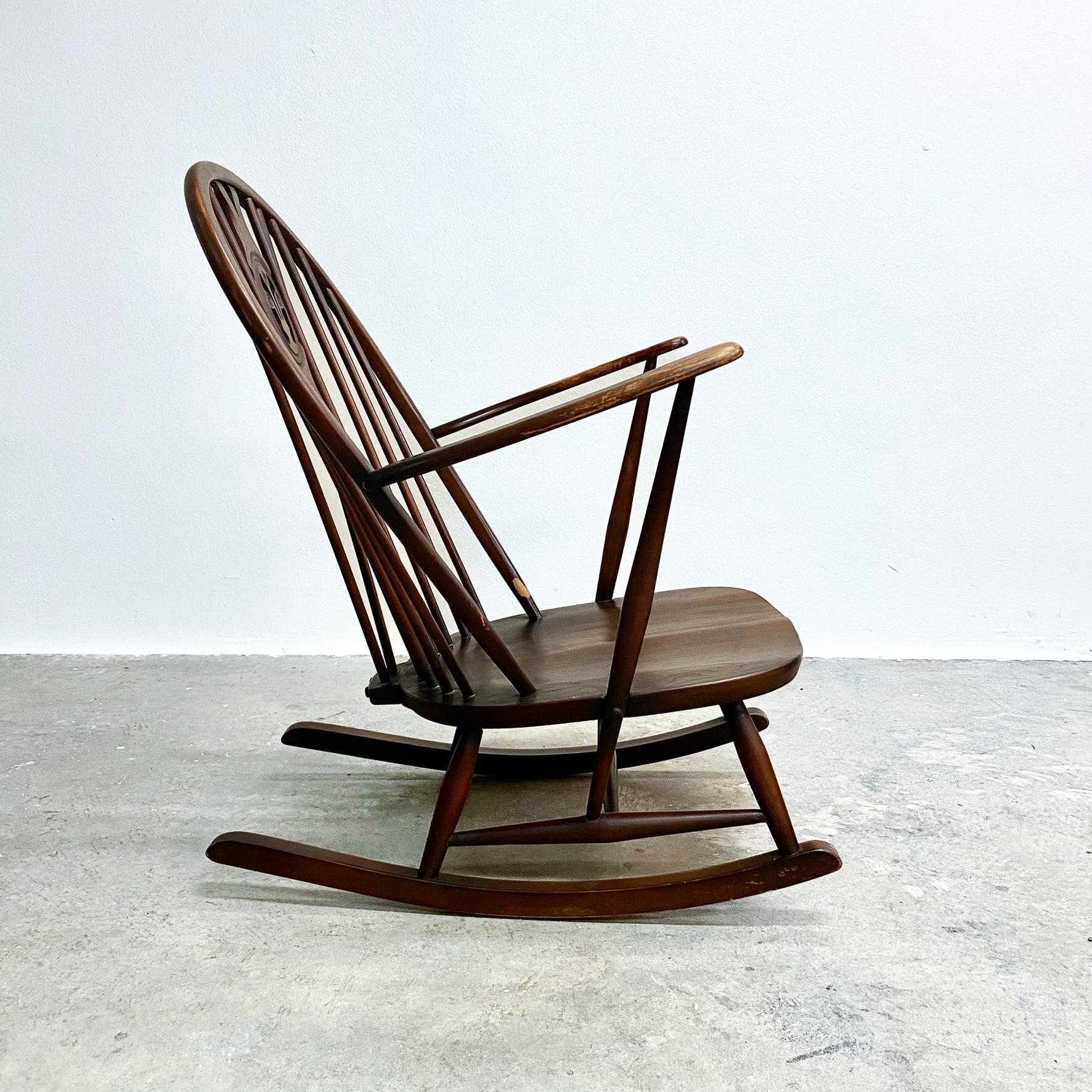 Mid Century 'Windsor' Beech & Elm Rocking Chair By Ercol c1960– The ...