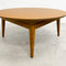 Mid Century Australian Round Coachwood Coffee Table