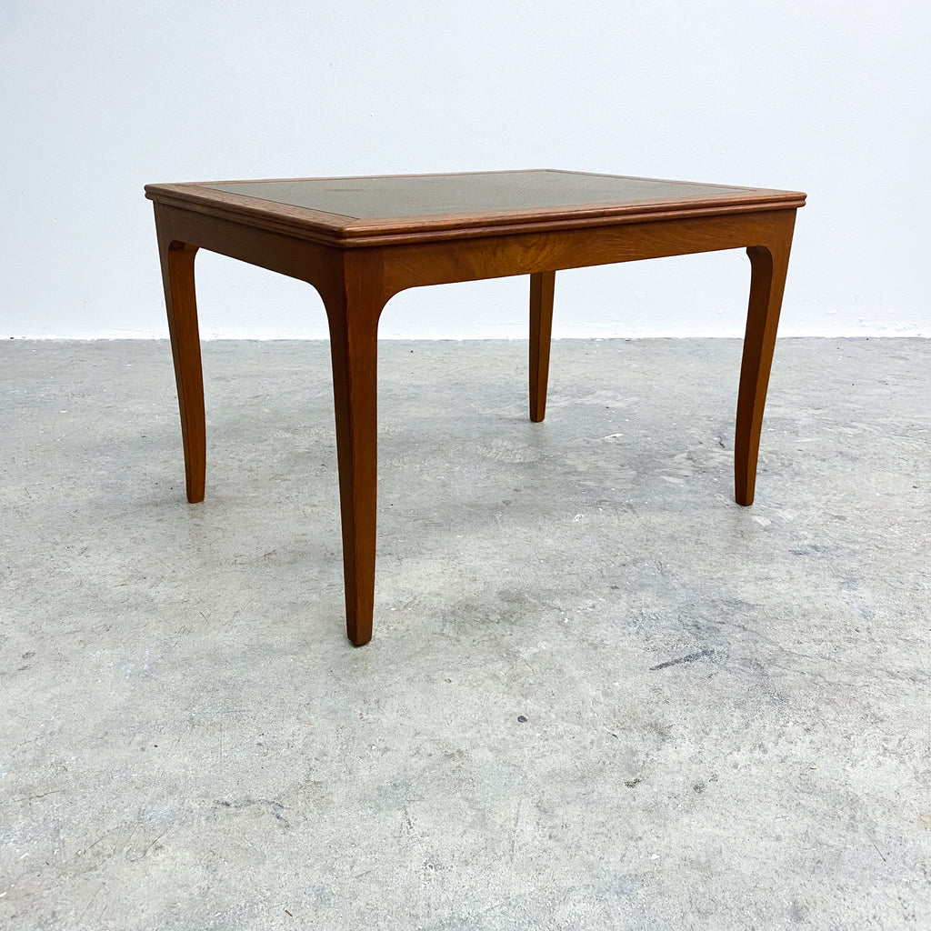 Mid Century Australian Teak And Glass Side Table Or Coffee Table