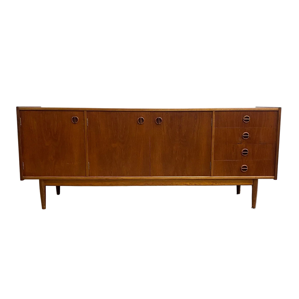 Mid Century Cats Eye Parker 'Nordic' Teak Sideboard