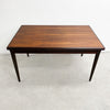 Mid Century Danish Brazilian Rosewood Extension Dining Table - Restored