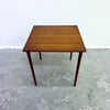 Mid Century Danish Square Teak Side Tables
