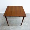 Mid Century Danish Square Teak Side Tables