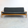 Mid Century Fler Narvik 3 Seater Lounge Fold Out Daybed