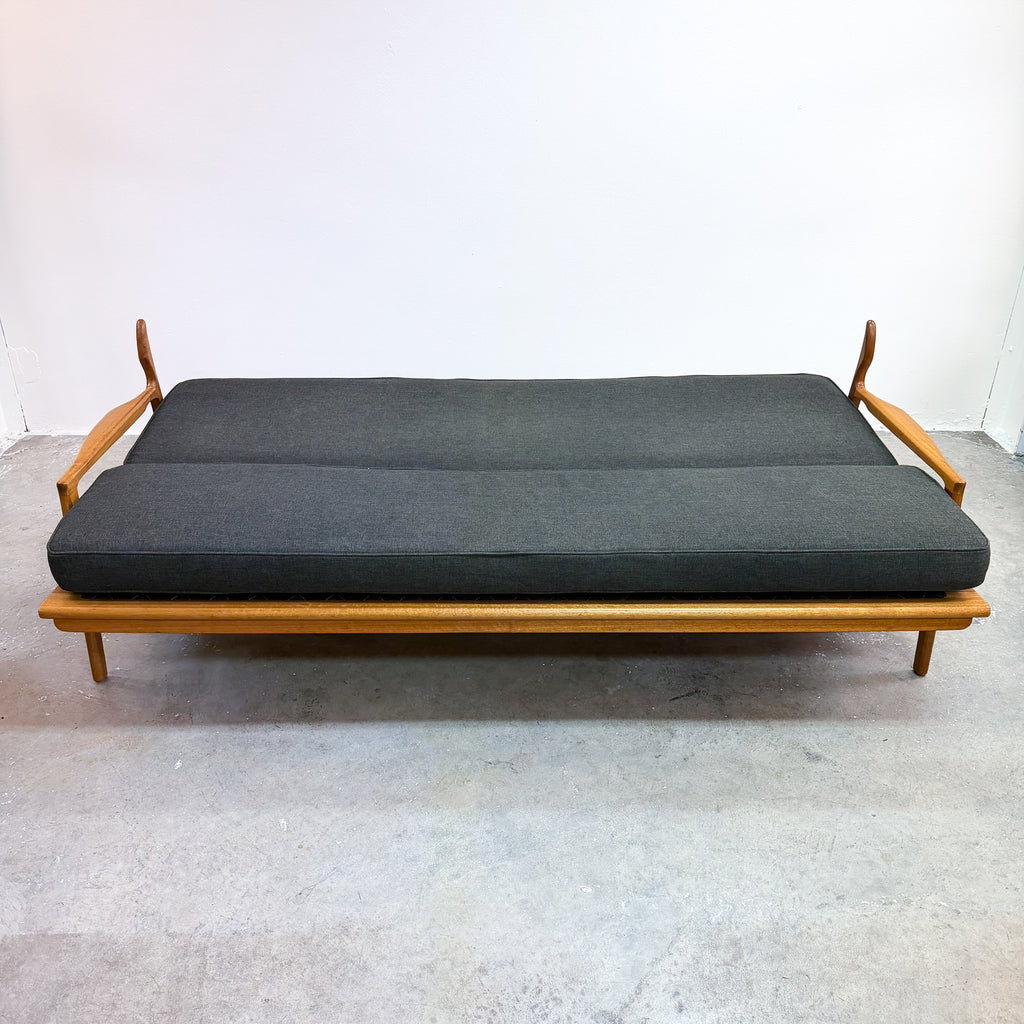 Mid Century Fler Narvik 3 Seater Lounge Fold Out Daybed