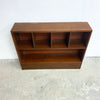 Mid Century Mahogany Wooden Bookcase Shelving 