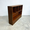 Mid Century Mahogany Wooden Bookcase Shelving 