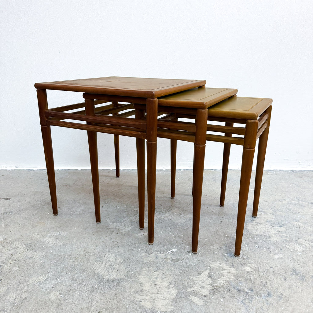 Mid Century Nest Of Side Tables By John Duffecy