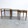 Mid Century Nest Of Side Tables By John Duffecy