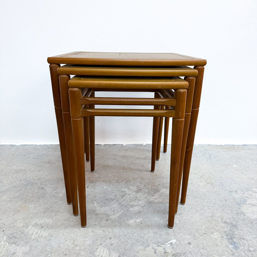 Mid Century Nest Of Side Tables By John Duffecy