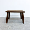 Mid Century Oak Arts And Crafts Influenced Side Table