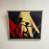 Mid Century Painting Of Dancers Signed Jennings