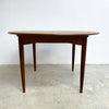Mid Century Parker Teak Round Extension Dining Table - Restored