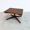 Mid Century Pedestal And Splayed Leg Side Table