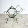 Mid century Modern Metal Wire 4 Tier Plant Stand