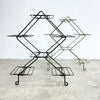 Mid century Modern Metal Wire 4 Tier Plant Stand