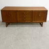 Mid century Parker Teak Square Handled Sideboard