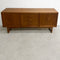 Mid century Parker Teak Square Handled Sideboard