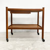 Mid Century Parker Teak Drinks Cocktail Trolley
