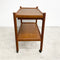 Mid Century Parker Teak Drinks Cocktail Trolley