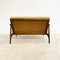 Mid century Parker Rattan Back Two Seater Sofa Lounge