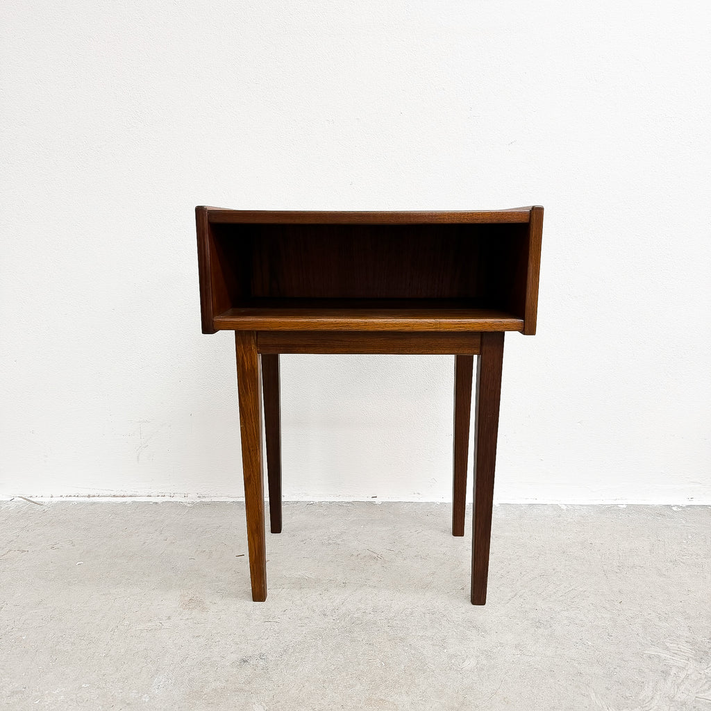Mid century Parker teak bedside table