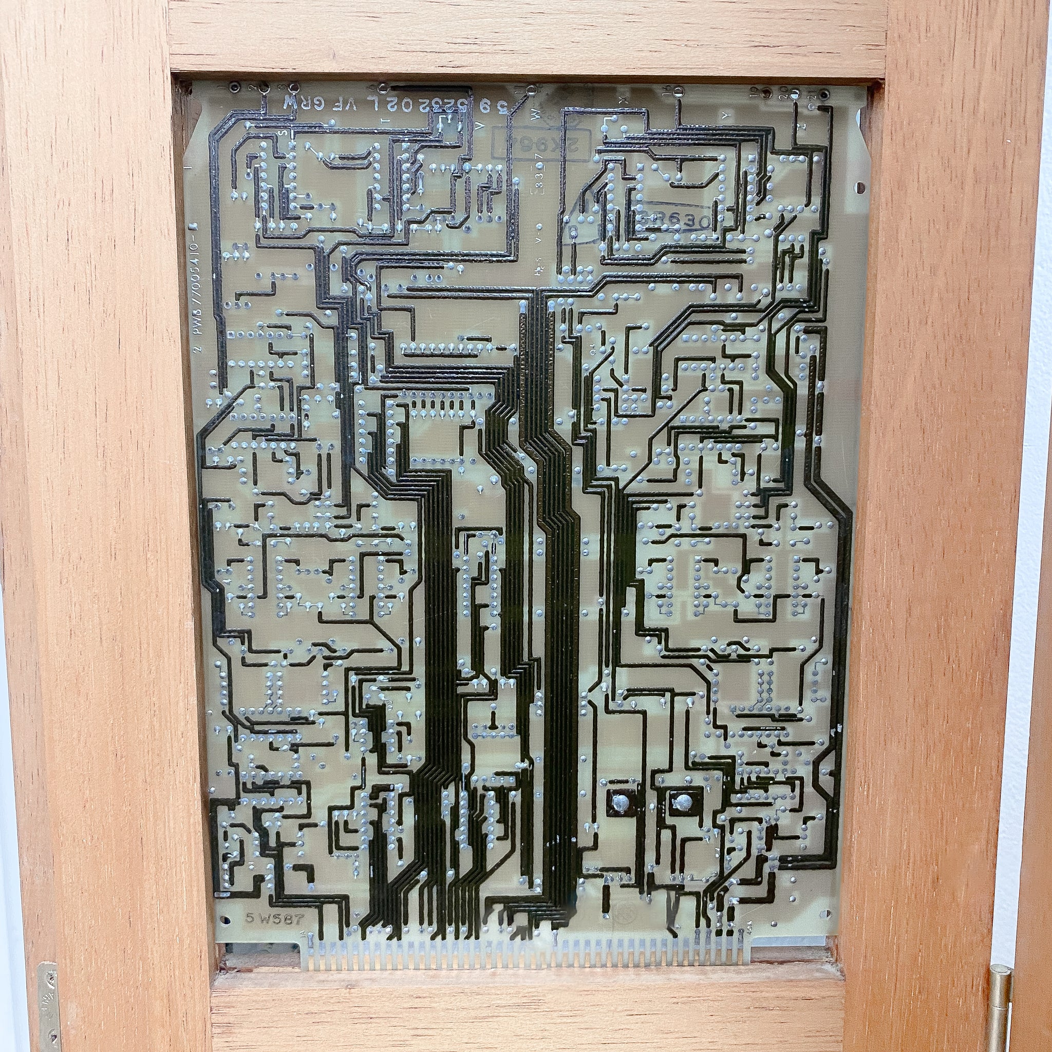 Mid Century Hitech 'Circuit Board' Folding Room Divider Screen– The ...