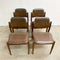 Set Of 4 Mid Century TH Brown By Johannes Anderson Dining Chairs