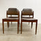 Set Of 4 Mid Century TH Brown By Johannes Anderson Dining Chairs